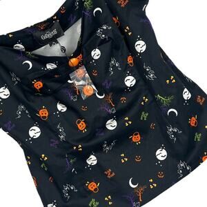 NWT COLLECTIF LONDON Womens 18 Dolores Retro Style Halloween All Hallows Eve Top